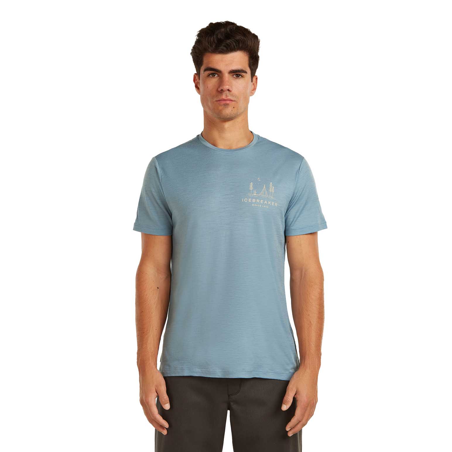 Icebreaker M Merino 150 Tech Lite SS Tee Peaceful Pass